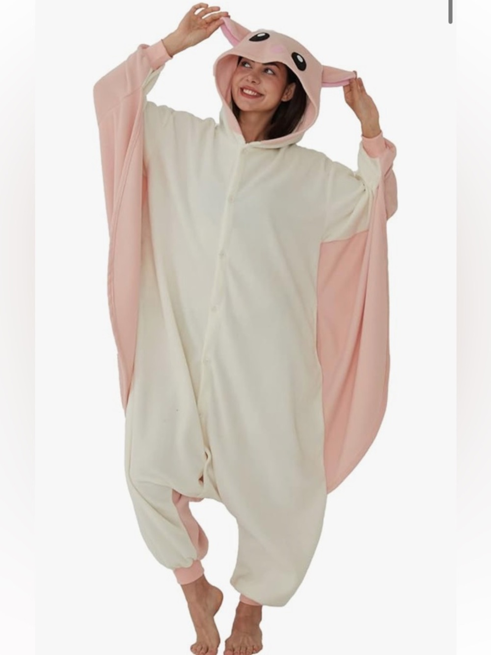 Flying Squirrel Onesie Kirigumi Hooded XL